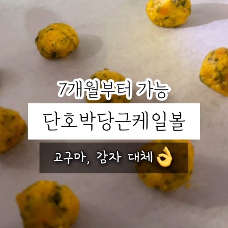 단호박당근케일볼 이미지