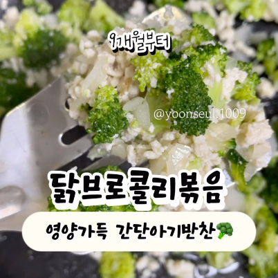 닭브로콜리볶음 이미지