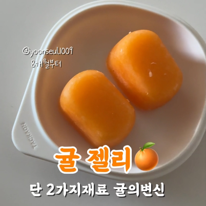 귤 젤리 이미지