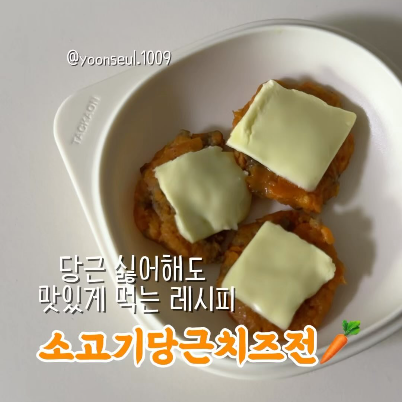 소고기당근치즈전 이미지