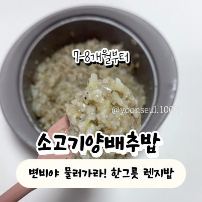 소고기양배추밥 이미지